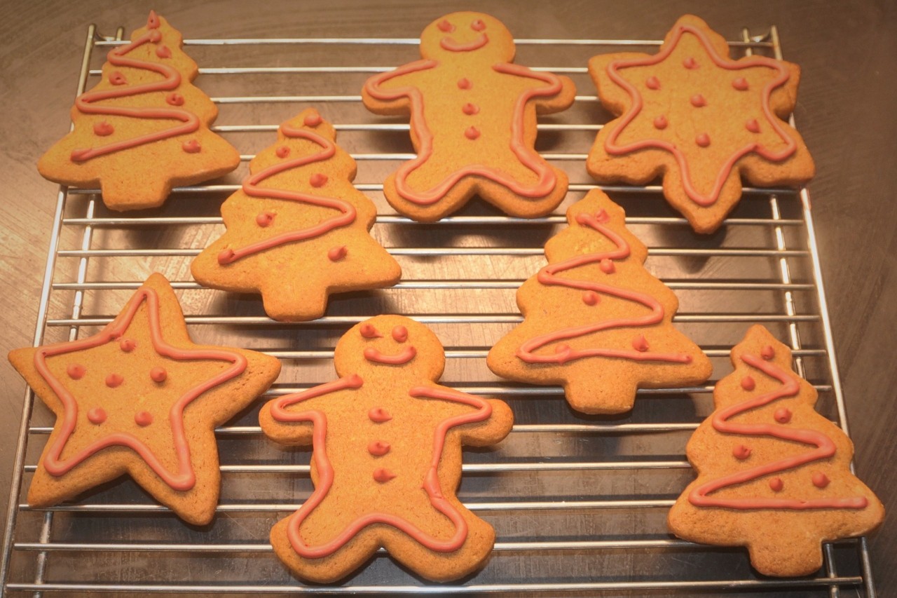 Classic sweet and spicy gingerbread cookies with Royal Icing or an easy alternative icing.