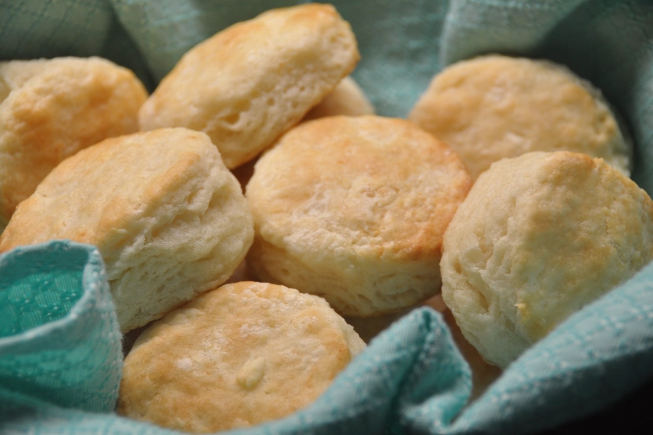 Light, flaky, buttery, buttermilk biscuits with a foolproof recipe.